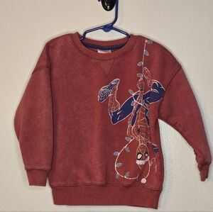 Kids Spider-Man Red Sweatshirt